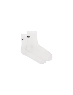 Skarpety rowerowe poc cadence road short socks biały