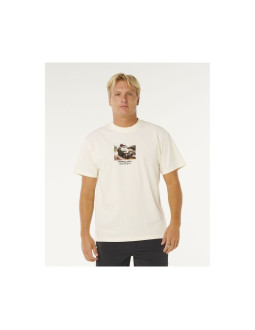 Koszulka męska rip curl search rig tee biała