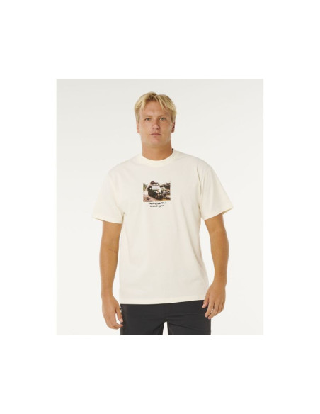 Koszulka męska rip curl search rig tee biała