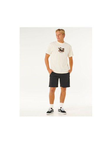Koszulka męska rip curl search rig tee biała