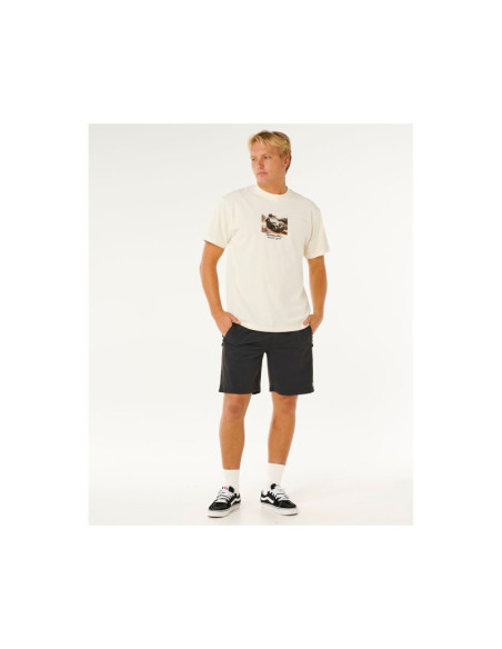 Koszulka męska rip curl search rig tee biała