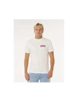Koszulka męska rip curl desti animals tee biała