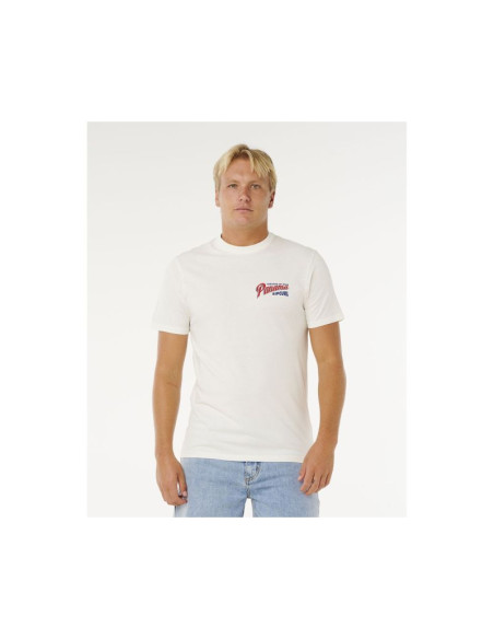 Koszulka męska rip curl desti animals tee biała