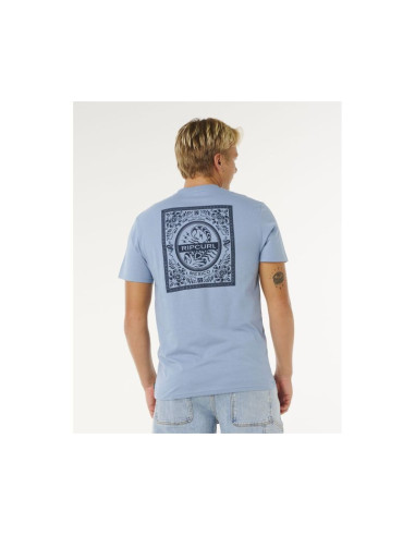 Koszulka męska rip curl desti animals tee niebieska