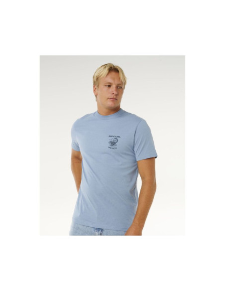 Koszulka męska rip curl desti animals tee niebieska