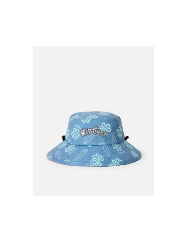 Kapelusz chłopięcy rip curl combo mid brim hat - boy niebieski