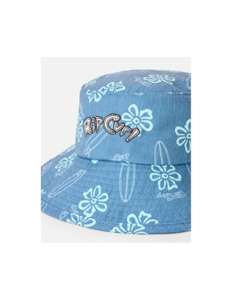 Kapelusz chłopięcy rip curl combo mid brim hat - boy niebieski