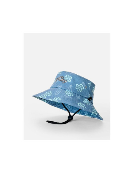Kapelusz chłopięcy rip curl combo mid brim hat - boy niebieski