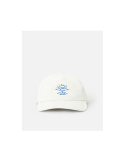 Czapka z daszkiem damska rip curl search icon cap beżowa 2