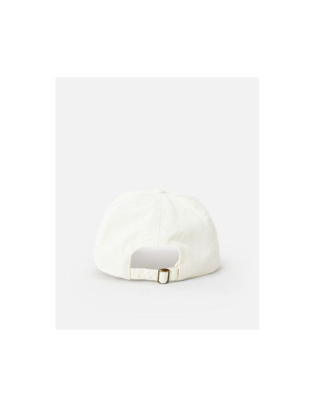 Czapka z daszkiem damska rip curl search icon cap beżowa
