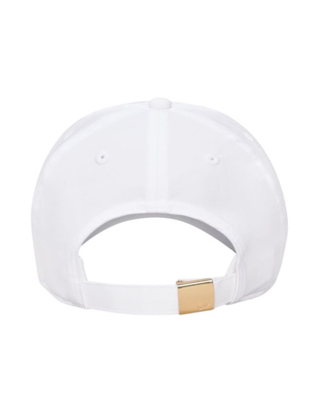 Czapka z daszkiem dla dzieci nike dri-fit club biała fb5064 101