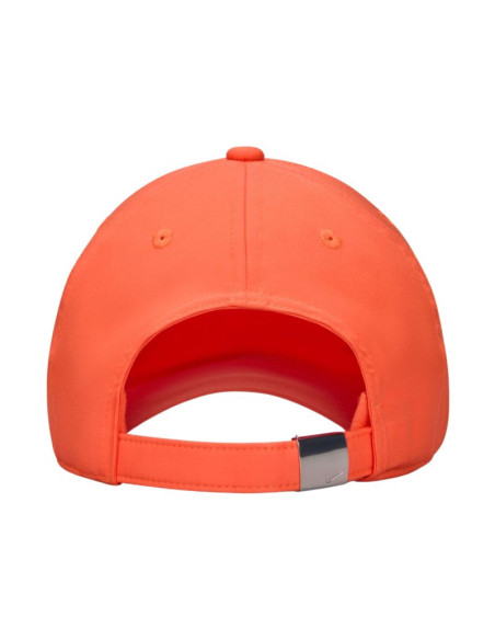 Czapka z daszkiem dla dzieci nike dri-fit club pomarańczowa fb5064 842