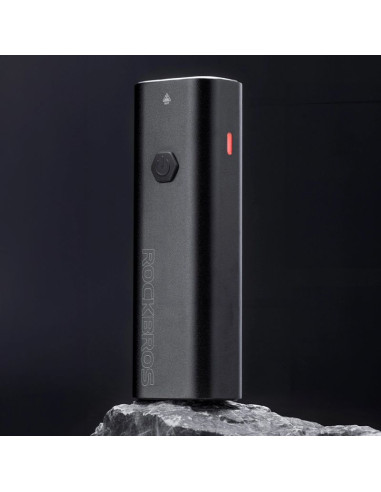 Lampka rowerowa rockbros rhl600 przednia 2600mah 600lm ipx6 - czarna