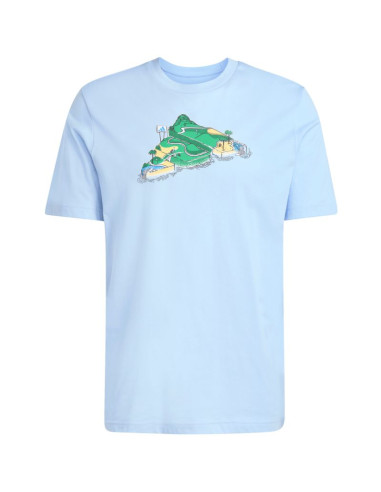 Koszulka męska adidas novelty mint jasnoniebieska jz5038