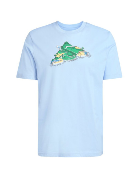 Koszulka męska adidas novelty mint jasnoniebieska jz5038