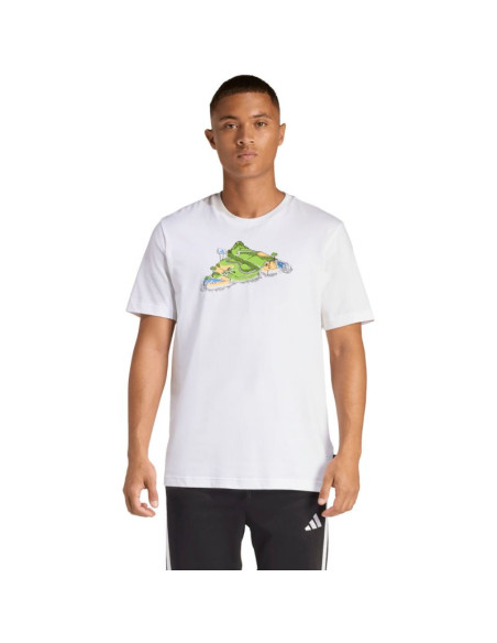 Koszulka męska adidas novelty mini biała jz5037