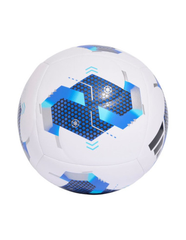 Piłka nożna adidas ekstraklasa 26/27 training biało-niebieska ke5152