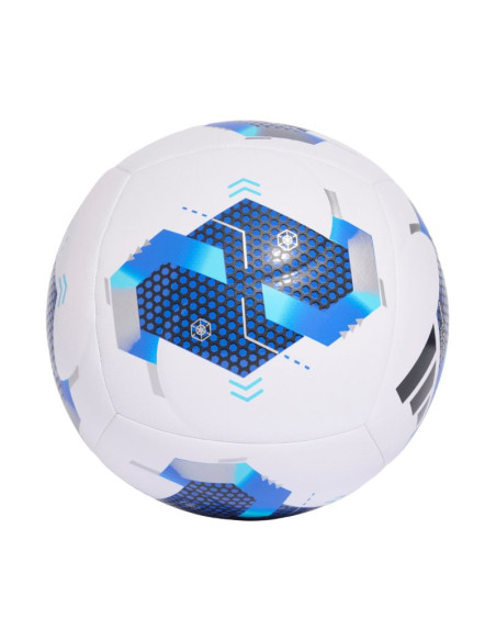 Piłka nożna adidas ekstraklasa 26/27 training biało-niebieska ke5152