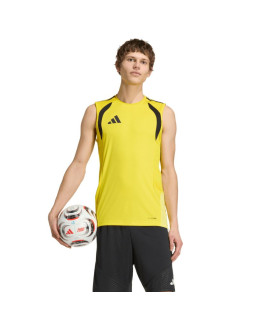 Koszulka męska adidas tiro 26 competition sleeveless jersey żółta ka7615