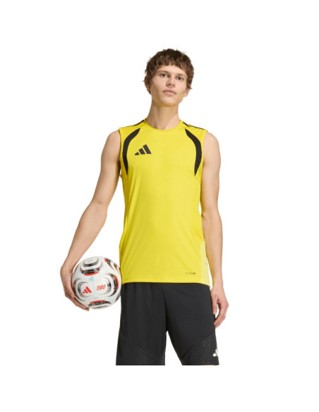 Koszulka męska adidas tiro 26 competition sleeveless jersey żółta ka7615