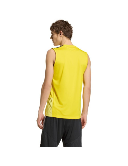 Koszulka męska adidas tiro 26 competition sleeveless jersey żółta ka7615