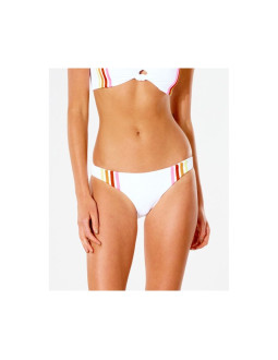 Dol-bikini rip curl wave shapers stripe good - biały