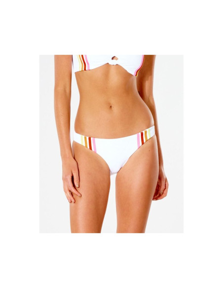 Dol-bikini rip curl wave shapers stripe good - biały