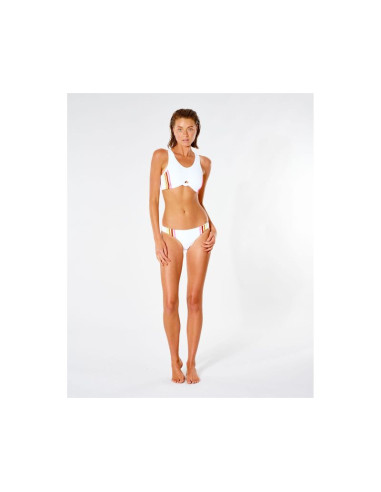 Dol-bikini rip curl wave shapers stripe good - biały
