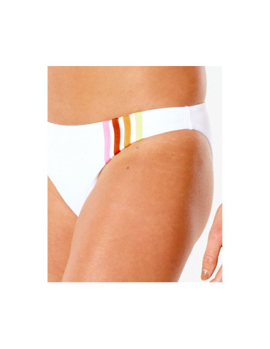 Dol-bikini rip curl wave shapers stripe good - biały