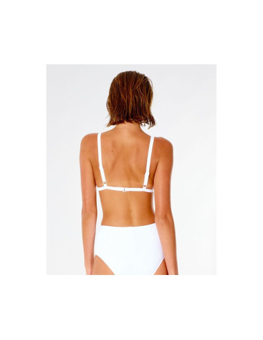Gora-bikini rip curl wave shapers stripe banded tri - biały