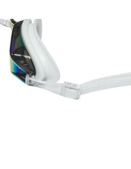 Okulary pływackie nike chrome mirrored biało-czarne nessd125-115 os 2