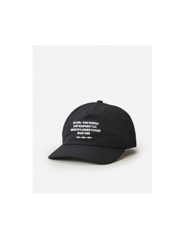 Czapka z daszkiem rip curl raw energy statment sb cap czarny