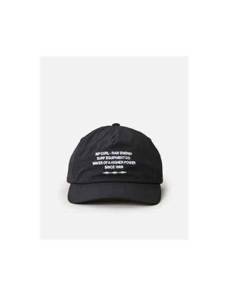 Czapka z daszkiem rip curl raw energy statment sb cap czarny