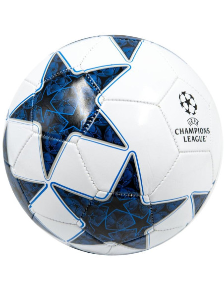 Piłka nożna ucl white/blue r.5