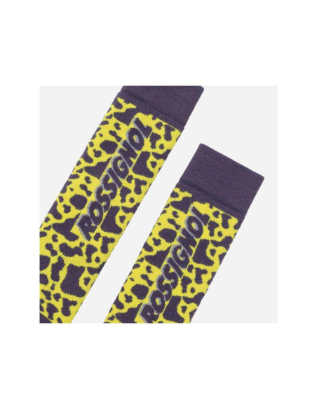 Skarpety narciarskie rossignol super socks żółty