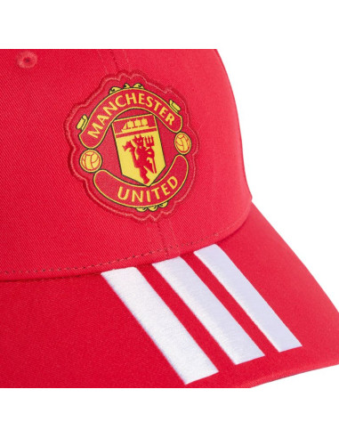 Czapka z daszkiem adidas manchester united czerwona kt0648