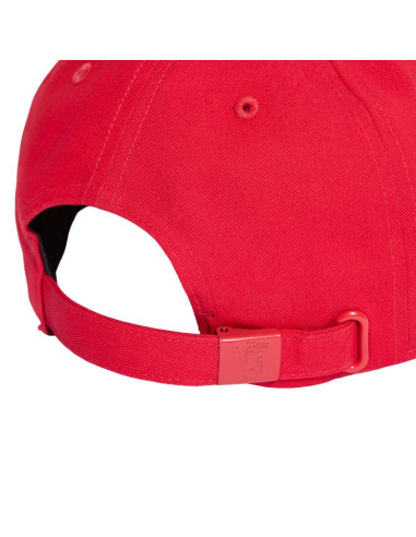 Czapka z daszkiem adidas manchester united czerwona kt0648