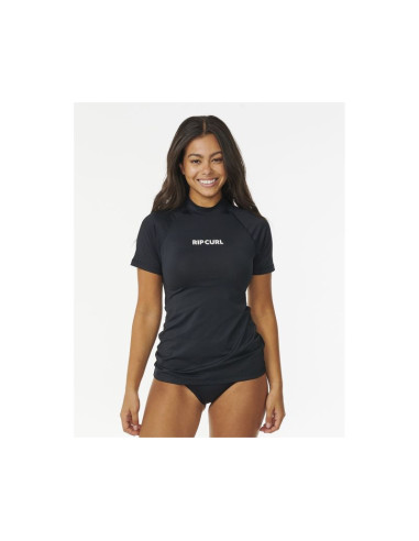 Lycra rip curl classic surf ss upf rashguard czarny