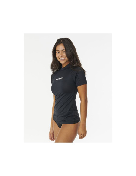 Lycra rip curl classic surf ss upf rashguard czarny