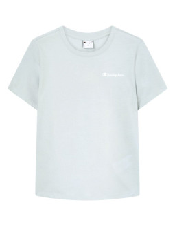 Koszulka damska champion short sleeve t-shirt błękitna 118408 bs224 2