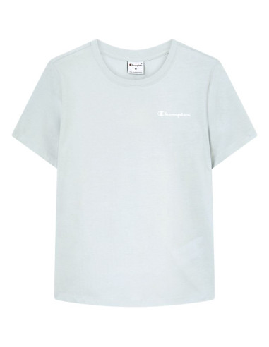 Koszulka damska champion short sleeve t-shirt błękitna 118408 bs224