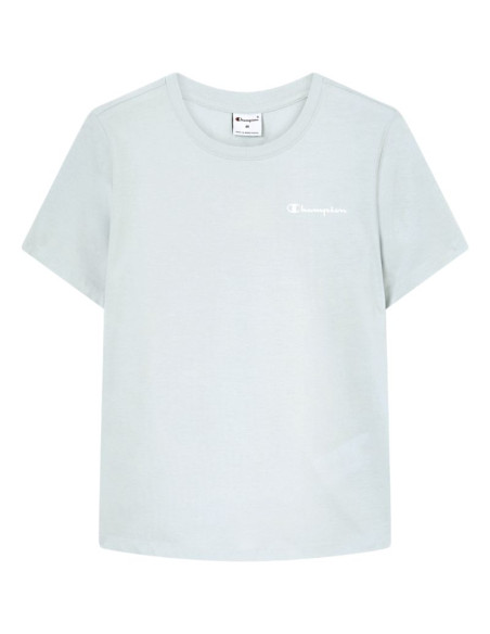 Koszulka damska champion short sleeve t-shirt błękitna 118408 bs224