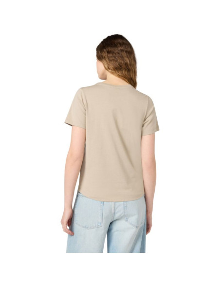 Koszulka damska champion short sleeve t-shirt beżowa 118408 ms041