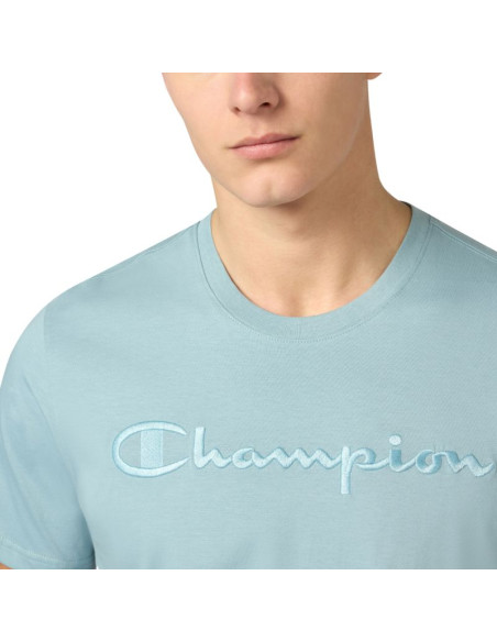 Koszulka męska champion ss tee niebieska 220273 bs221