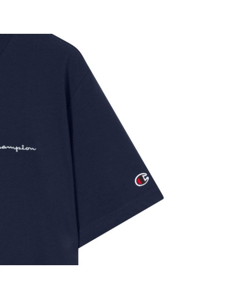 Koszulka męska champion ss tee granatowa 221798 bs501
