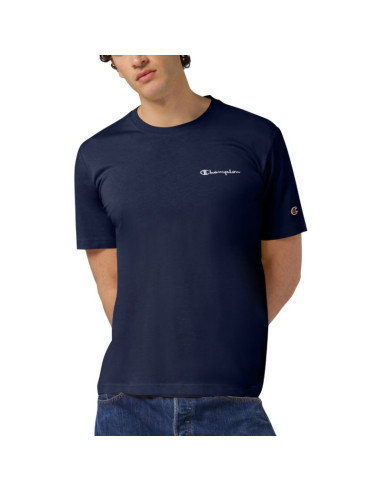 Koszulka męska champion ss tee granatowa 221798 bs501