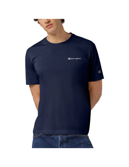 Koszulka męska champion ss tee granatowa 221798 bs501