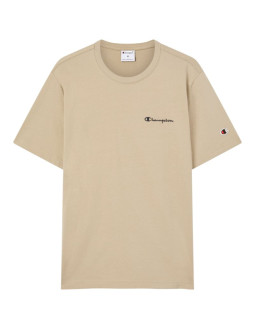 Koszulka męska champion ss tee beżowa 221798 ms041 2
