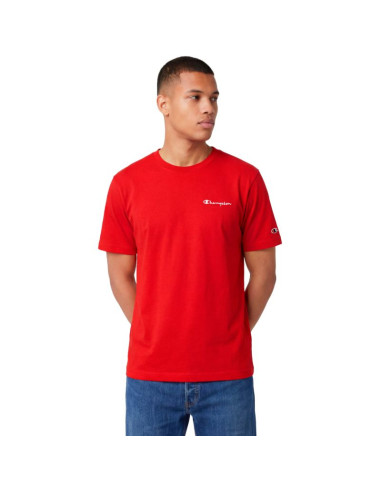 Koszulka męska champion ss tee czerwona 221798 rs067