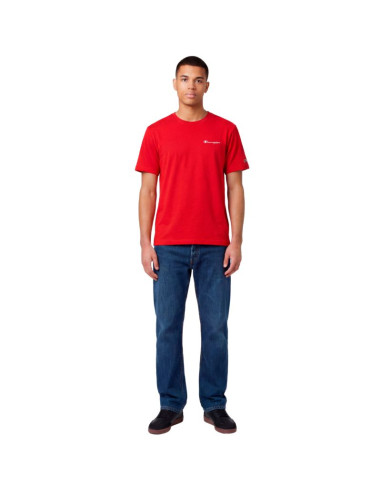 Koszulka męska champion ss tee czerwona 221798 rs067